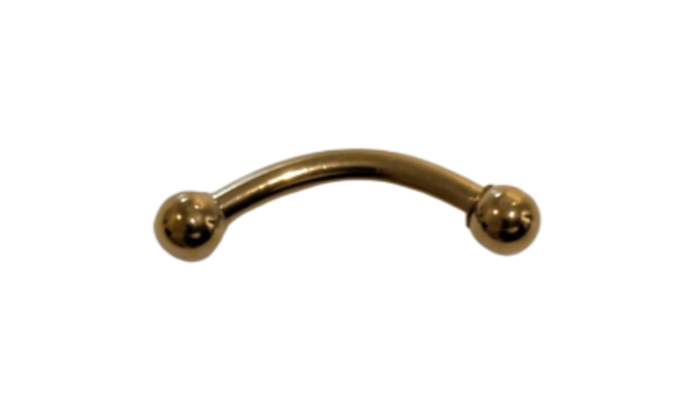Fiasaso Curved Barbell Body Piercing Jewelry